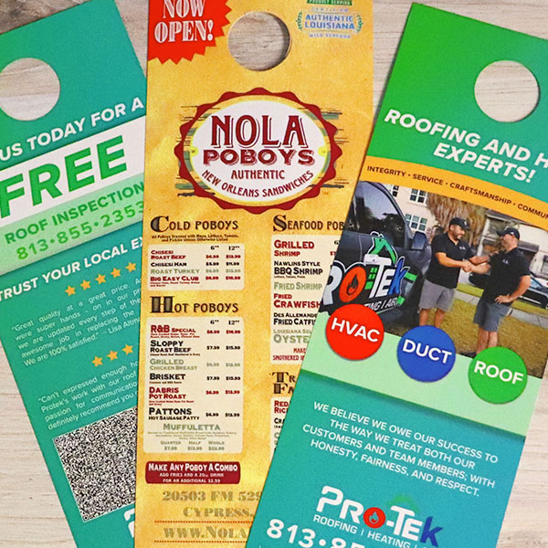 door hangers product image