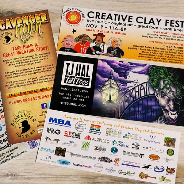 rack cards product image