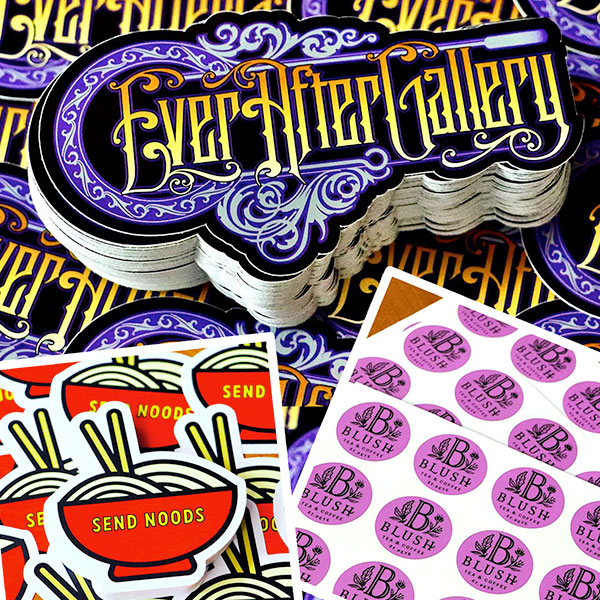 stickers collage